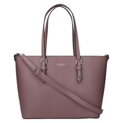 Flora & Co Grote Schoudertas / Handtas  Dames Saffiano Nora Taupe