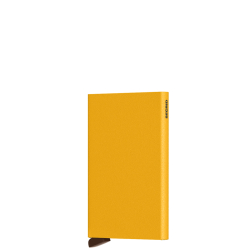 Secrid Pasjeshouder / Kaarthouder Uitschuifbaar RFID Aluminium Cardprotector Powder Goud
