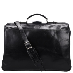 Mutsaers Laptoptas / Aktetas / Werktas 17,3 inch The Classic Large Zwart