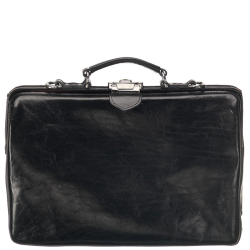 Mutsaers laptoptas / Aktetas / Werktas 15 Inch Leer The Classic Zwart