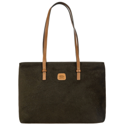 Brics Schoudertas / Shopper Dames Vittoria Rood