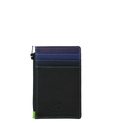 MyWalit Pasjeshouder / Kaarthouder Leer Coin Purse Zwart