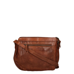 Bear Design Crossbodytas / Schoudertas Dames Leer Miley Bruin