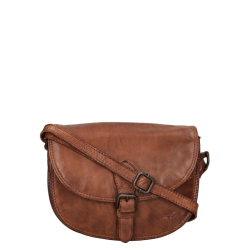 Bear Design Crossbodytas / Schoudertas Dames Leer Gigi Bruin