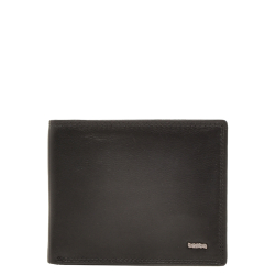 Berba Portemonnee / Portefeuille Heren  Billfold  RIFD  Leer Soft Zwart