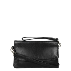 The Monte Crossbodytas / Schoudertas  Dames Leer Umi Zwart