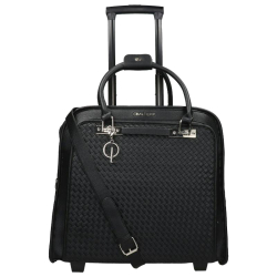 Olivia Lauren Laptoptrolley / Businesstrolley Dames 17 Inch Eagle Zwart