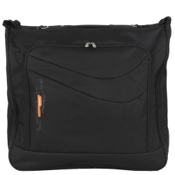 Gabol Kledinghoes / Handbagage Koffer 49x55x8 cm Week Zwart