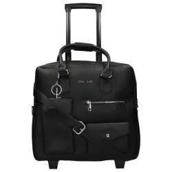 Olivia Lauren Laptoptrolley / Businesstrolley Dames 17 Inch Onyx Zwart