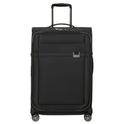 Samsonite Zachte  Koffer / Trolley / Reiskoffer Airea Zwart