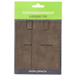 Worldpack Bagagelabel / Kofferlabel 2 Stuks 