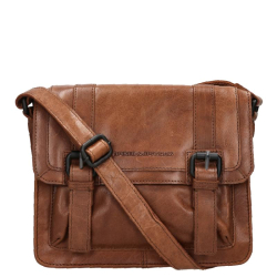 Spikes & Sparrow Schoudertas / Crossbodytas  Dames Leer Ranger Bruin