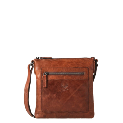 Rise of Rosa Crossbodytas / Schoudertas Dames Leer Brenton Bruin