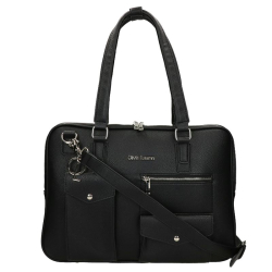 Olivia Lauren Laptoptas / Werktas  Dames 15 Inch Onyx Zwart