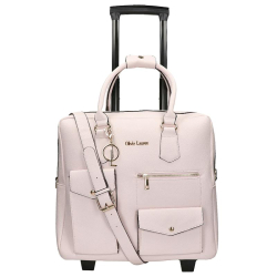 Olivia Lauren Laptoptrolley / Businesstrolley Dames 17 Inch Tokyo Taupe