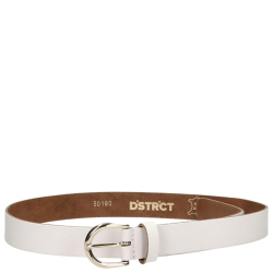 DSTRCT Dames Riem Leer 3 cm Hoog 95 cm Lang Oranje