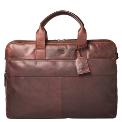 Pylos59 laptoptas / Aktetas / Werktas 17 Inch Leer Thar 