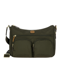 Brics Crossbodytas / Schoudertas Dames X-Collection Rood