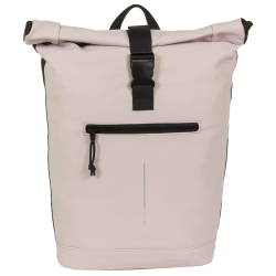 New Rebels Laptoprugzak / Rugtas / Schooltas 15.6 Inch Mart Rolltop Taupe