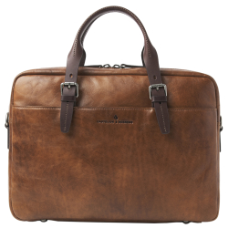 Castelijn en Beerens Laptoptas / Aktetas / Werktas 15.6 Inch Leer Rien 