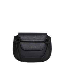 Smaak Amsterdam Crossbodytas / Schoudertas Dames Leer Clint Zwart