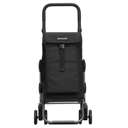 Playmarket Boodschappenwagen / Boodschappentrolley Opvouwbaar Go Up Premium Zwart