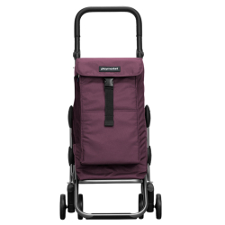 Playmarket Boodschappenwagen / Boodschappentrolley Opvouwbaar Go Up Premium Grijs