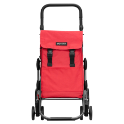 Playmarket Boodschappenwagen / Boodschappentrolley Opvouwbaar Go Plus Cognac