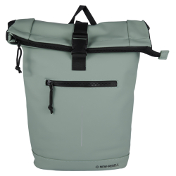 New Rebels Laptoprugzak / Rugtas / Schooltas 15.6 Inch Mart Rolltop Rood