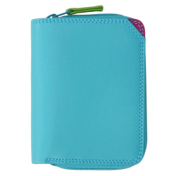 MyWalit Portemonnee / Portefuille Dames Met Rits Leer Small Zip Groen