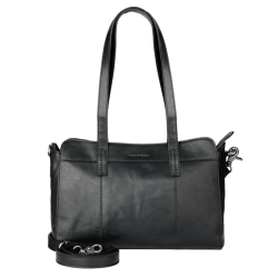 Rise of Rosa Crossbodytas / Schoudertas Dames Leer Brenton Zwart