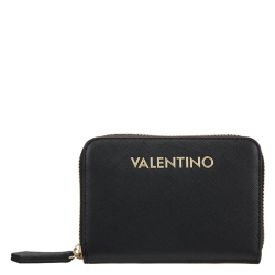 Valentino Bags Portemonnee / Portefeuille Dames met rits Zero Re Zwart