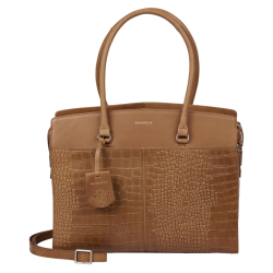 Burkely Laptoptas / Werktas Dames Leer 15.6 Inch Cool Colbie Bruin