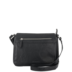 Rise of Rosa Crossbodytas / Schoudertas Dames Leer Brenton Zwart