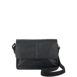 Rise of Rosa Crossbodytas / Schoudertas Dames Leer Brenton Zwart