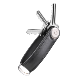 Orbitkey Sleutelhanger / Sleutelhouder Leer Hybrid Leather Organisers Zwart