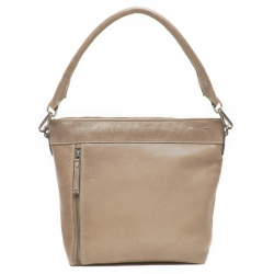 Berba Schoudertas / Hobo / Bucket Bag M Dames Leer Lucca 