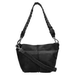 DSTRCT Schoudertas / Crossbodytas  Dames Leer Preston Park Zwart