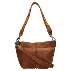 DSTRCT Schoudertas / Crossbodytas  Dames Leer Preston Park Bruin