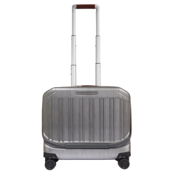 Piquadro Laptoptrolley / Businesstrolley 15.6 Inch PQ Light Zilver