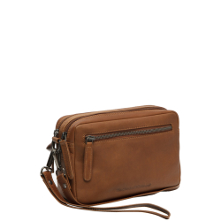 The Chesterfield Brand Polstas / Schoudertas Heren Leer Waxed Pull Up Bruin