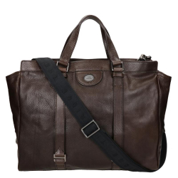 The Bridge Laptoptas / Werktas  Heren 14 Inch Leer Fabio 