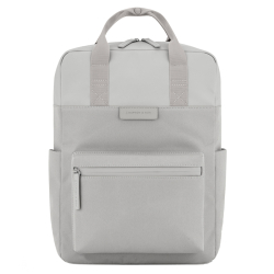 Kapten & Son Laptoprugzak / Rugtas / Schooltas 15 Inch Vegan Bergen Pro Zilver