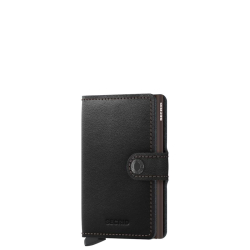 Secrid Pasjeshouder / Kaarthouder Uitschuifbaar RFID Leer voor pasjes en briefgeld Miniwallet Original Zwart