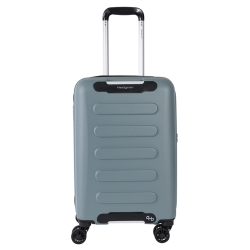 Hedgren Handbagage Koffer / Trolley 55x35x25 cm Comby Zilver