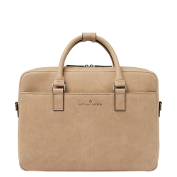 Castelijn en Beerens Laptoptas / Werktas / Schoudertas 15.6  Inch Leer Carisma Rose