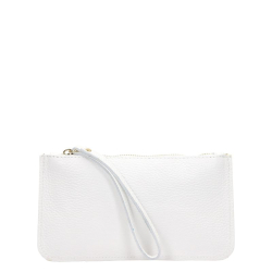 Hernan Clutch / Pouche Dames Leer Oranje