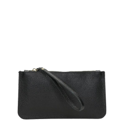 Hernan Clutch / Pouche Dames Leer Zwart