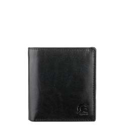 Pylos59 Portemonnee / Portefeuille Heren Billfold RIFD Leer Brenton Zwart