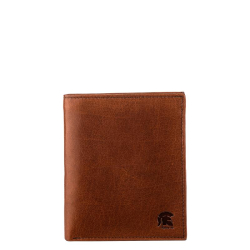 Pylos59 Portemonnee / Portefeuille Heren Billfold RIFD Leer Brenton Bruin
